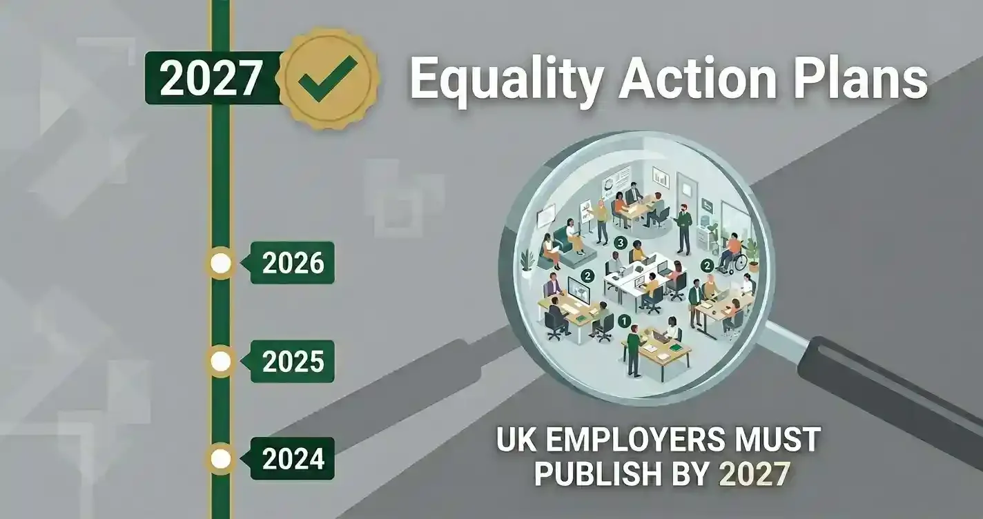 Equality action plans — what UK employers must publish by 2027