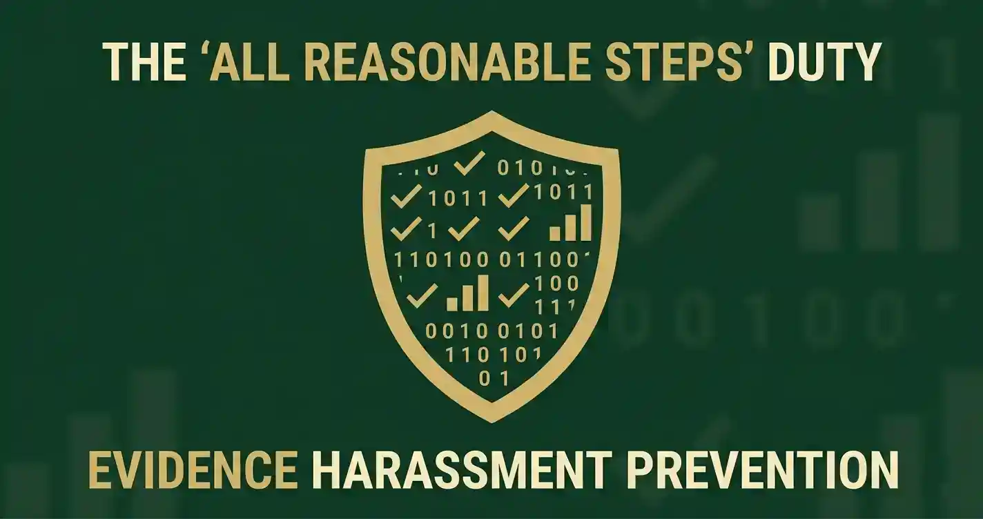 The all reasonable steps duty — using anonymous surveys to evidence harassment prevention